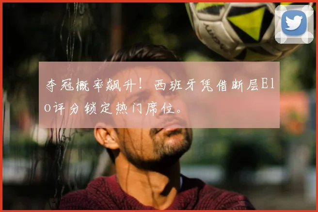 夺冠概率飙升!西班牙凭借断层Elo评分锁定热门席位。