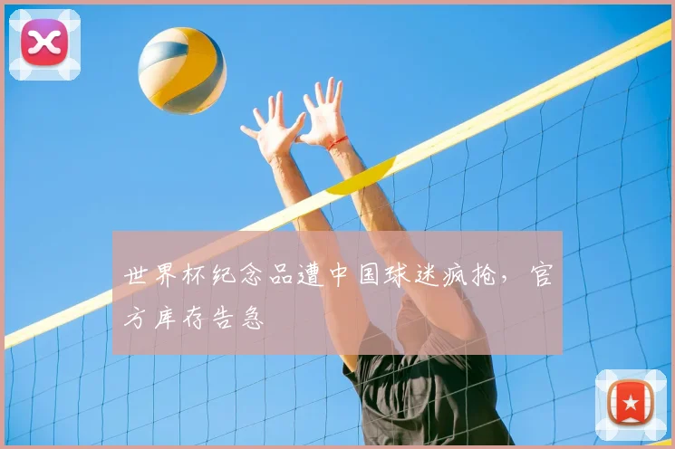 世界杯纪念品遭中国球迷疯抢，官方库存告急